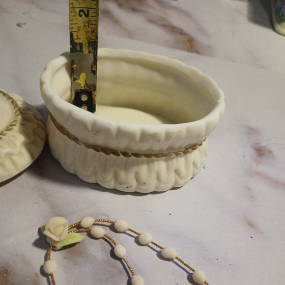 Vintage Angel Praying Box Ceramic Old Rare Collectible*SEE PICTURES FOR DETAILS* - Picture 6 of 16